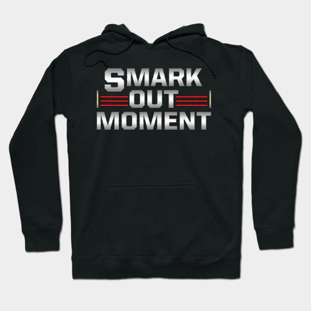 Smark Out Moment logo without belt (silver) Hoodie by Smark Out Moment